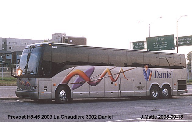 BUS/AUTOBUS: Prevost H3-45 2003 Chaudiere