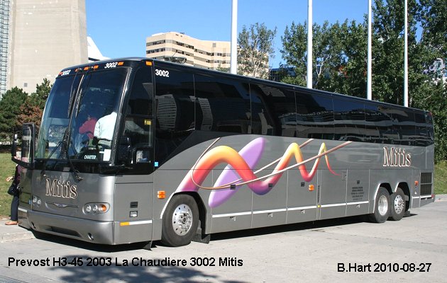 BUS/AUTOBUS: Prevost H3-45 2003 Chaudiere