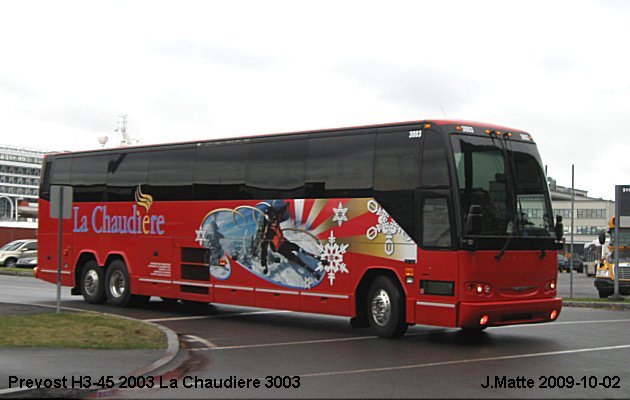 BUS/AUTOBUS: Prevost H3-45 2003 Chaudiere