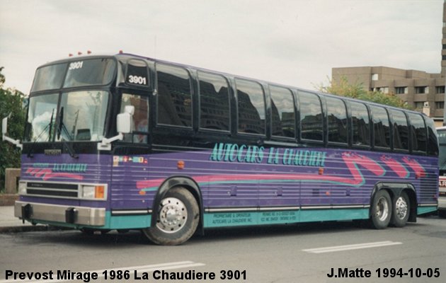 BUS/AUTOBUS: Prevost Mirage 1986 Chaudiere