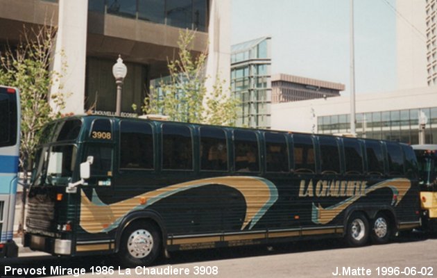 BUS/AUTOBUS: Prevost Mirage 1986 Chaudiere