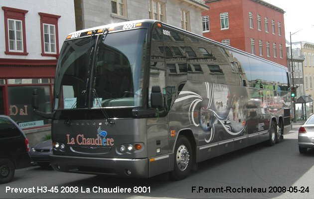 BUS/AUTOBUS: Prevost H3-45 2008 Chaudiere