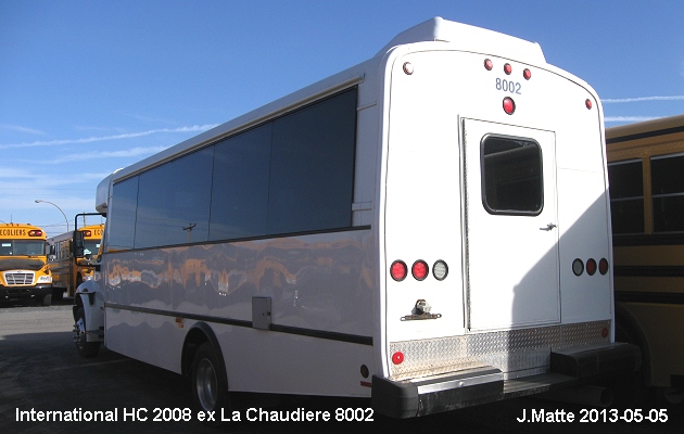 BUS/AUTOBUS: International HC3000 2008 Chaudiere