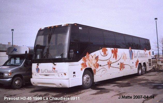 BUS/AUTOBUS: Prevost H3-45 1998 Chaudiere