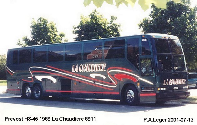 BUS/AUTOBUS: Prevost H3-45 1998 Chaudiere