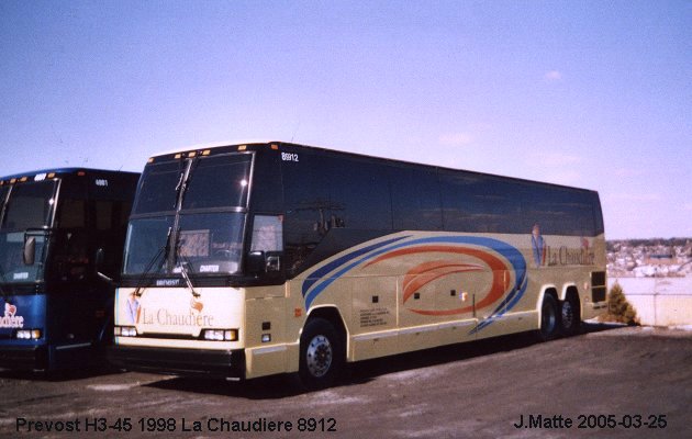 BUS/AUTOBUS: Prevost H3-45 1998 Chaudiere