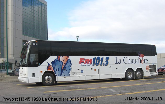 BUS/AUTOBUS: Prevost H3-45 1998 Chaudiere