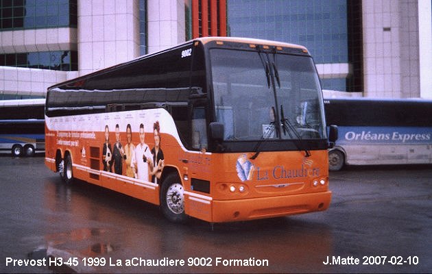 BUS/AUTOBUS: Prevost H3-45 1999 Chaudiere