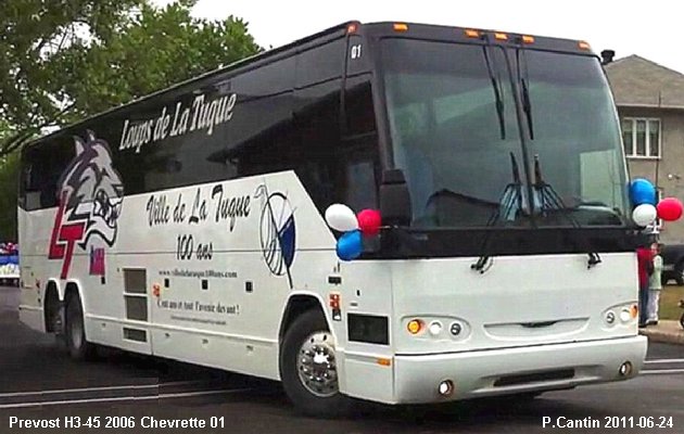 BUS/AUTOBUS: Prevost H3-45 2006 Chevrette