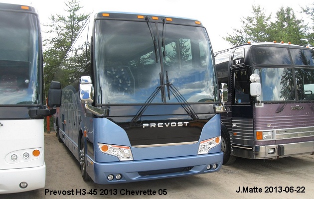 BUS/AUTOBUS: Prevost H3-45 2013 Chevrette