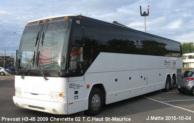 BUS/AUTOBUS: Prevost H3-45 2009 Chevrette