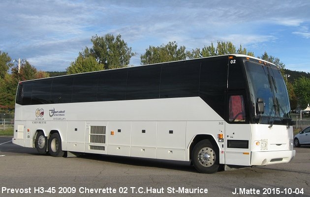 BUS/AUTOBUS: Prevost H3-45 2009 Chevrette