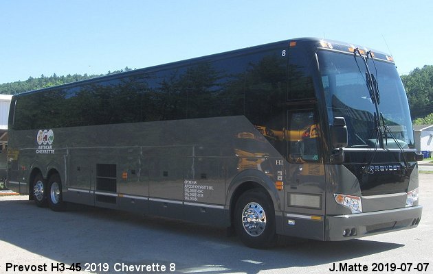 BUS/AUTOBUS: Prevost H3-45 2019 Chevrette