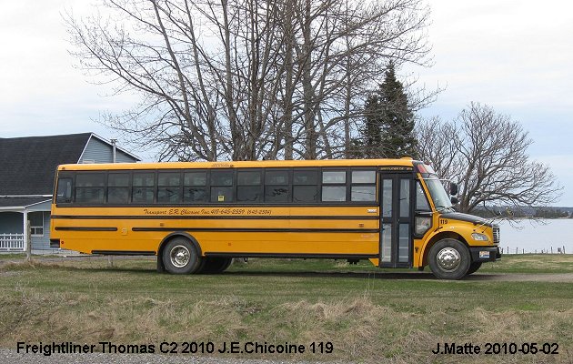 BUS/AUTOBUS: Thomas C2 2010 Chicoine