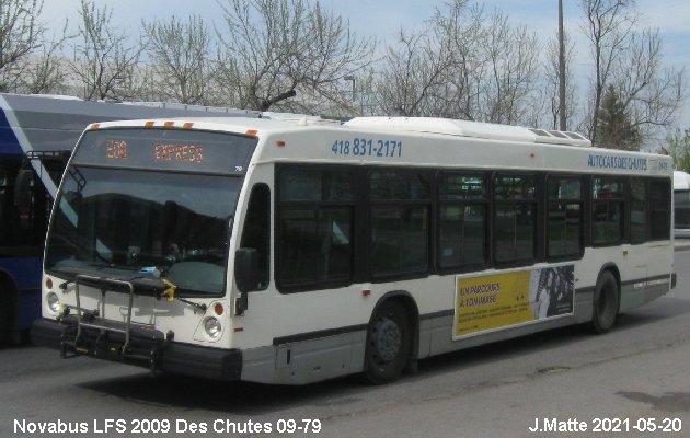 BUS/AUTOBUS: Novabus LFS 2009 Des Chutes