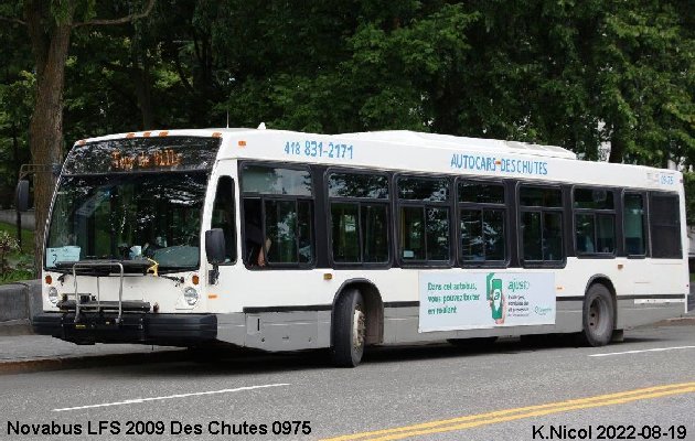 BUS/AUTOBUS: Novabus LFS 2009 Des Chutes