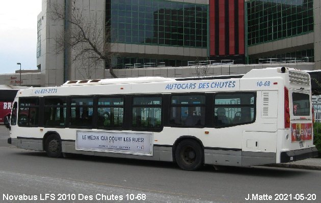 BUS/AUTOBUS: Novabus LFS 2010 Des Chutes