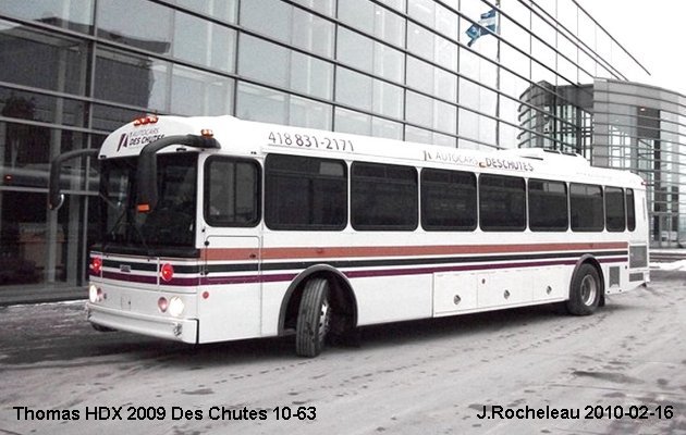 BUS/AUTOBUS: Thomas HDX 2009 Des Chutes