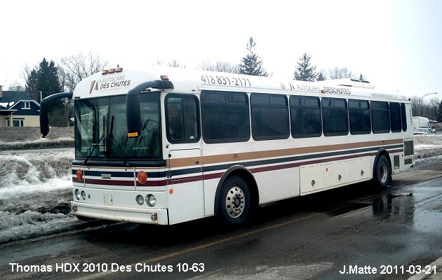 BUS/AUTOBUS: Thomas HDX 2009 Des Chutes