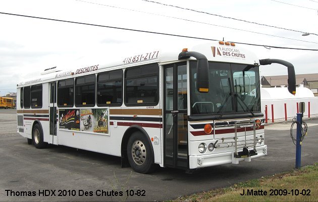 BUS/AUTOBUS: Thomas HDX 2010 Des Chutes