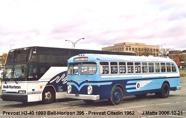 BUS/AUTOBUS: Prevost Citadin 1952 SPSte-Claire