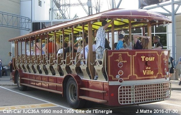 BUS/AUTOBUS: Can-Car Brill 1950 Cite Energie