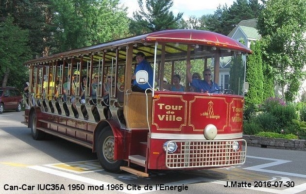 BUS/AUTOBUS: Can-Car Brill 1950 Cite Energie