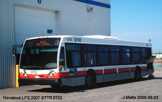 BUS/AUTOBUS: Novabus LFS 2007 STTR