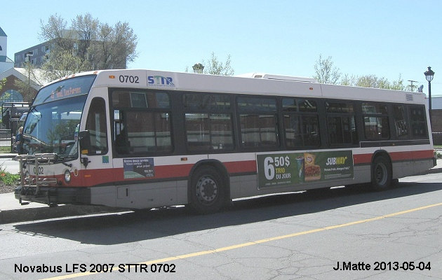 BUS/AUTOBUS: Novabus LFS 2007 STTR