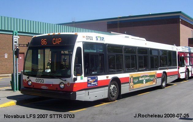 BUS/AUTOBUS: Novabus LFS 2007 STTR