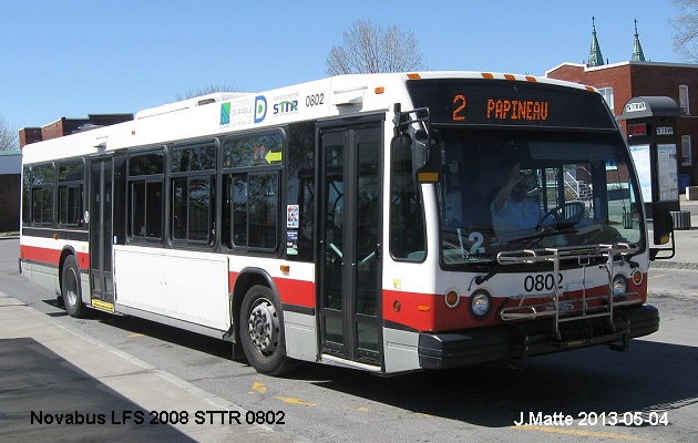 BUS/AUTOBUS: Novabus LFS 2008 STTR