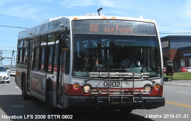 BUS/AUTOBUS: Novabus LFS 2008 STTR