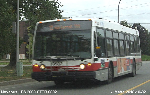 BUS/AUTOBUS: Novabus LFS 2008 STTR