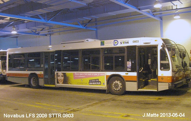 BUS/AUTOBUS: Novabus LFS 2008 STTR