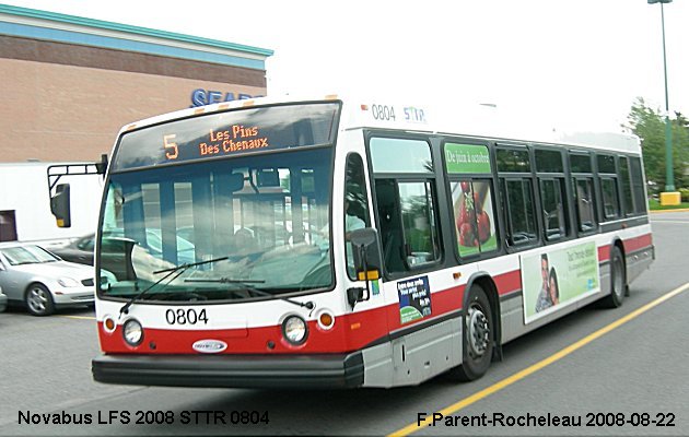 BUS/AUTOBUS: Novabus LFS 2008 STTR