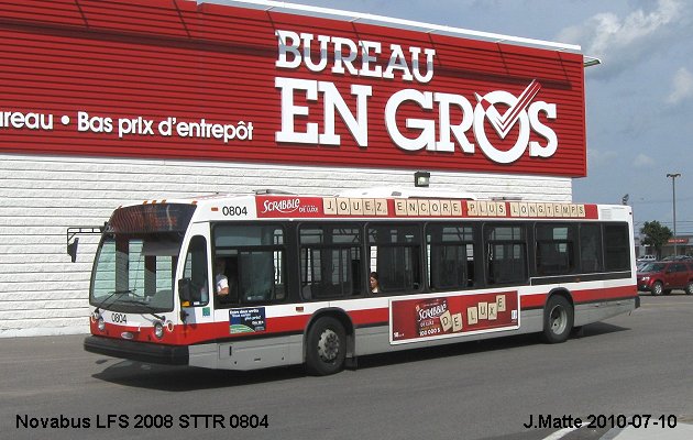 BUS/AUTOBUS: Novabus LFS 2008 STTR