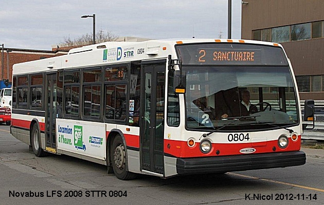 BUS/AUTOBUS: Novabus LFS 2008 STTR