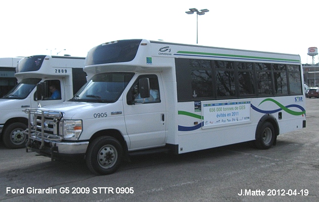 BUS/AUTOBUS: Girardin G5 2009 STTR