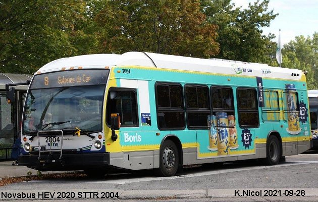 BUS/AUTOBUS: Novabus LFS 2004 STTR