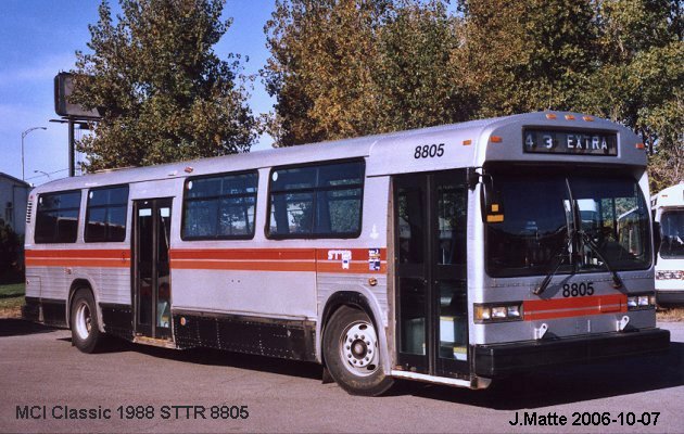 BUS/AUTOBUS: MCI Classic 1988 STTR