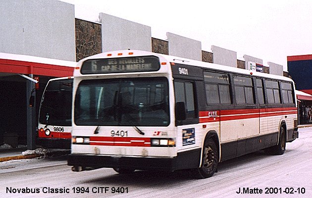 BUS/AUTOBUS: Novabus Classic 1994 CITF