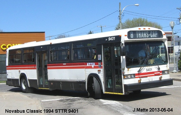 BUS/AUTOBUS: Novabus Classic 1994 STTR