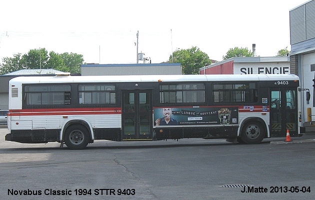 BUS/AUTOBUS: Novabus Classic 1994 STTR