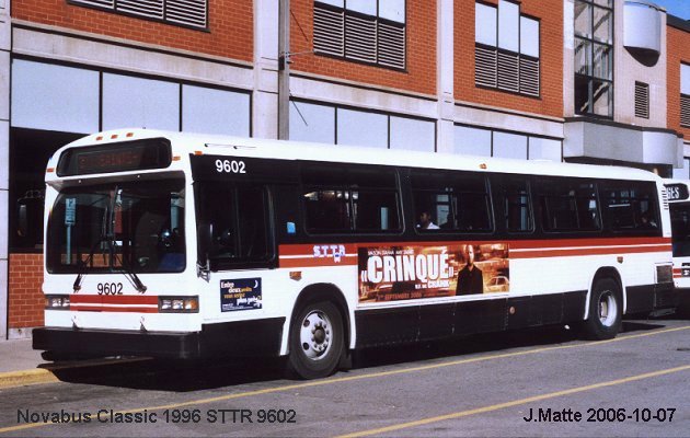 BUS/AUTOBUS: Novabus Classic 1996 STTR