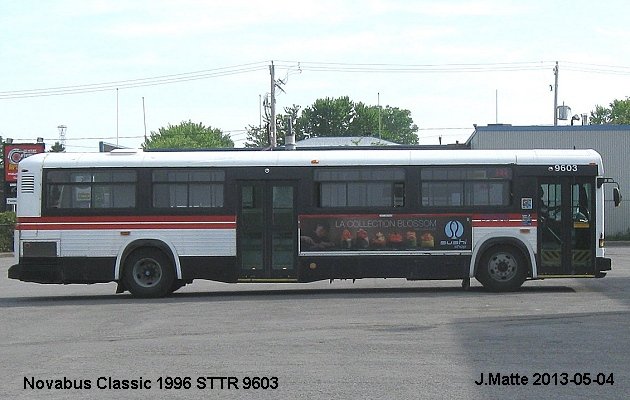 BUS/AUTOBUS: Novabus Classic 1996 STTR