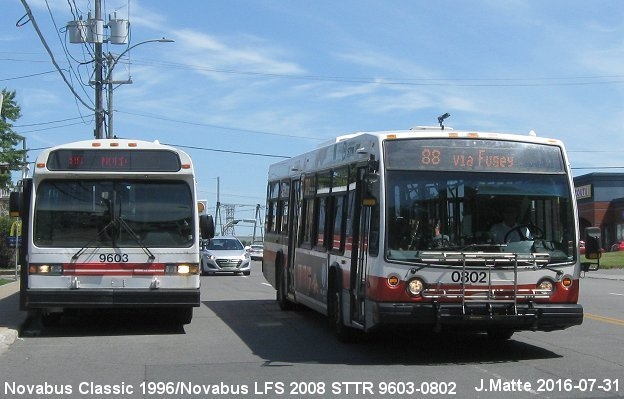 BUS/AUTOBUS: Novabus Classic 1996 CITF