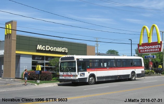 BUS/AUTOBUS: Novabus Classic 1996 CITF