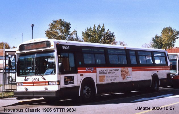 BUS/AUTOBUS: Novabus Classic 1996 STTR