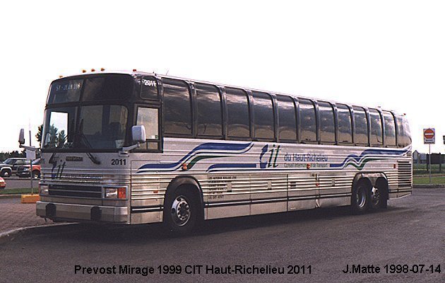 BUS/AUTOBUS: Prevost Mirage 1999 Viens/CIT.H.R.