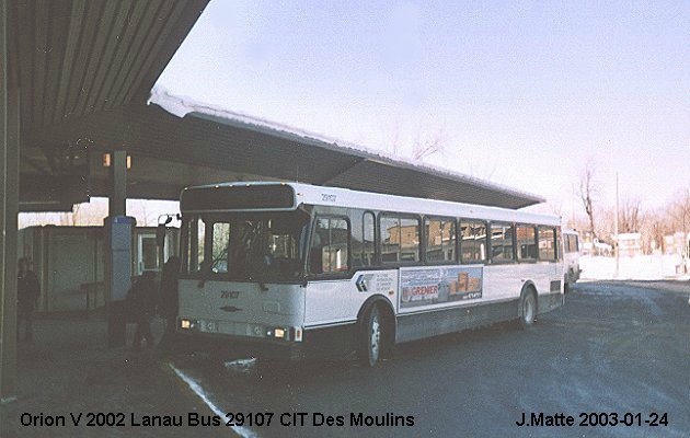 BUS/AUTOBUS: Orion V 2002 Laneau Bus